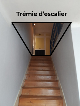 Tremie escaliers